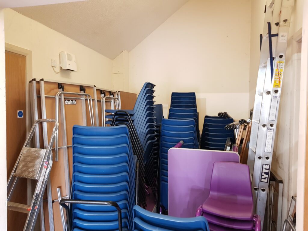 Chairs and Tables Storeroom